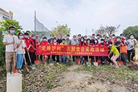 爱树护绿 共建绿色家园——乐竞lejing(中国)集团党支部参加大龙街道党委组织